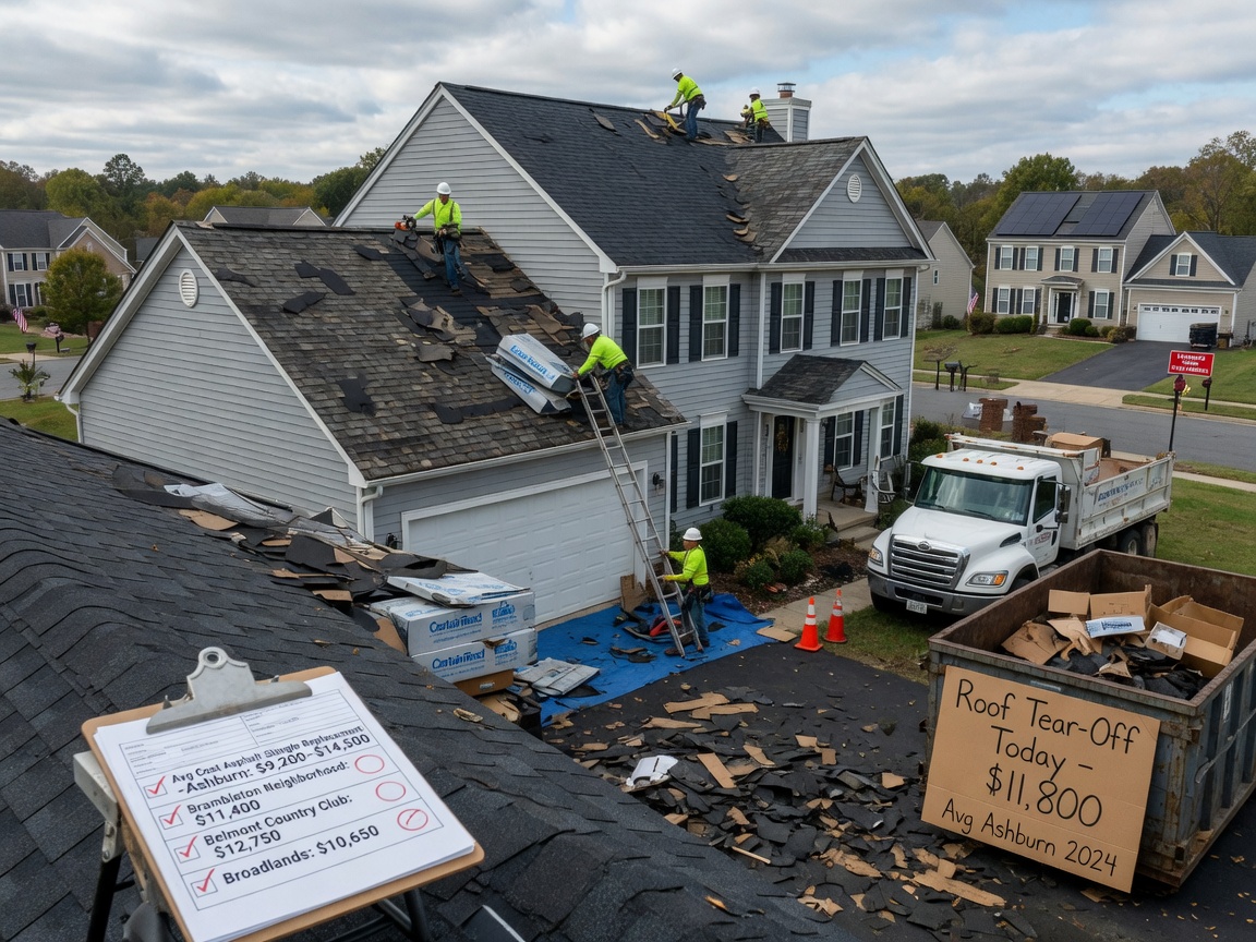 Roofing in Dulles, VA