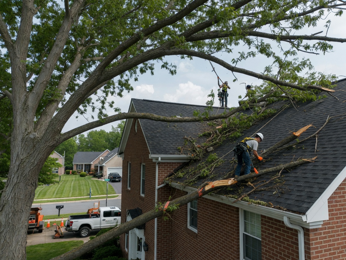 Managing Tree Overhang and Branch Risks on Ashburn Properties