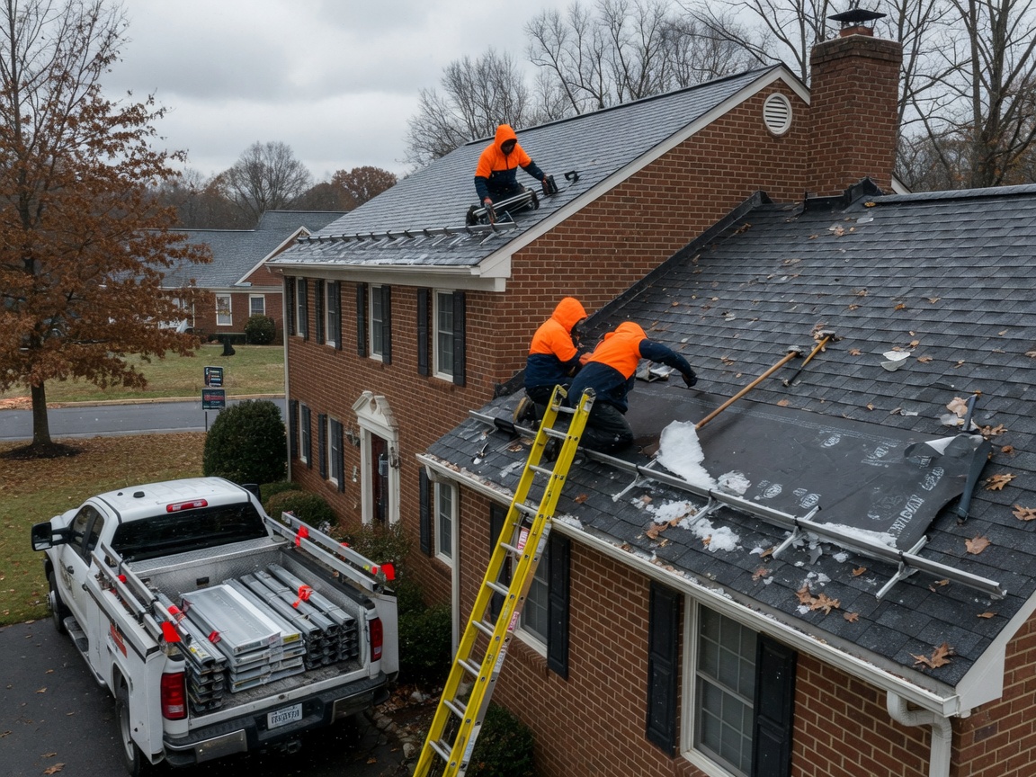 Preparing Your Ashburn Roof for Loudoun County Snow Loads